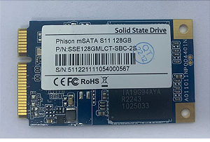 SSD mSATA 128GB PHISON