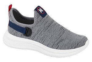 Tênis Infantil Menino Molekinho Slip On- Grafite