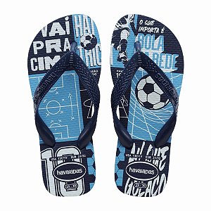 Chinelo Infantil Menino Havaianas Kids Athetic- Marinho/Marinho