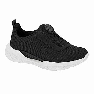 Tênis Infantil Menino Molekinho Michigan Flot-Preto/Branco