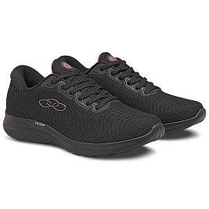 Tênis Feminino Olympikus Atmos- Preto/Preto