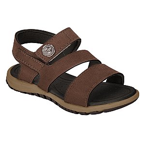 Sandália Infantil Menino Kidy Flex- Caramelo/Marrom