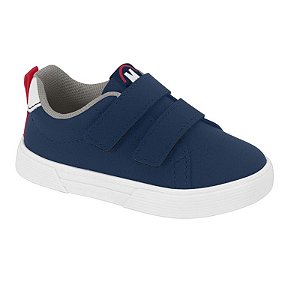 Tênis Infantil Menino Molekinho Neo- Marinho/Branco