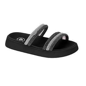 Papete Infantil Menina Molekinha Tira Pronta Strass- Cristal/ Diamond Black Preto