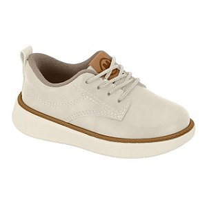 Tênis Infantil Menino Molekinho Napa Monaco- Branco OFF