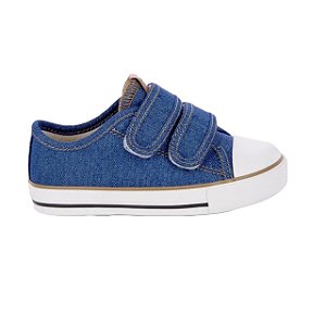 Tênis Infantil Diversão Baby Kevin- Jeans Claro