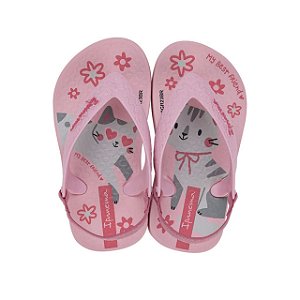 Chinelo Infantil Menina Ipanema Baby- Rosa/Rosa