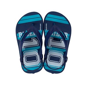 Chinelo Infantil menino Rider Street Fun Baby- Azul/ Azul Escuro