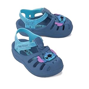 Sandália Infantil Disney Magic Stitch- Azul/Azul