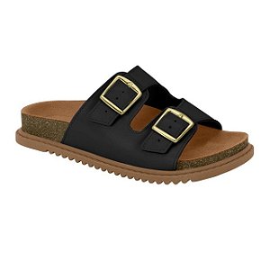 Rasteirinha Infantil Birken Molekinha Turim- Preto