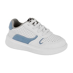 Tênis Infantil Menino Molekinho Neo- Branco/ Azul