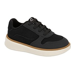 Tênis Infantil Menino Molekinho Lona Berlin- Preto