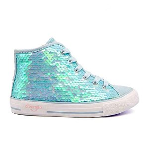 Tênis Infantil Menina Diversão Boreal Ellie- Azul