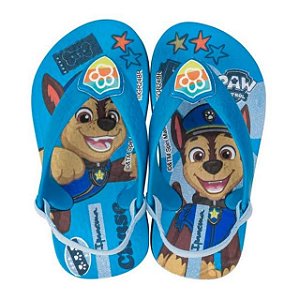 Chinelo Infantil Menino Ipanema Patrulha Canina Friend Baby- Azul/ Azul