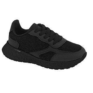 Tênis Infantil Menino Molekinho Porto Luis- Preto/ Preto