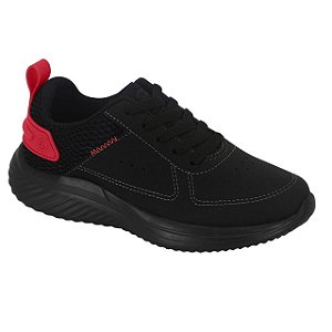 Tênis Infantil Menino Molekinho Flot Rust/Preto/Vermelho