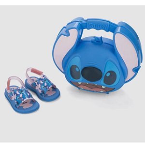Sandália Infantil Menina stitch Hora Do Lanche