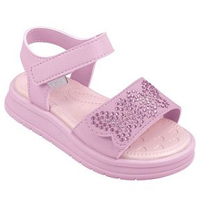 Sandália Infantil Menina Pampili Petit- Rosa Danone