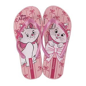 Chinelo Infantil Menina Ipanema Disney Joy Marie- Rosa/ Rosa Perolado