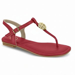 Sandália Infantil Menina Molekinha Tamisa Neo- Cherry