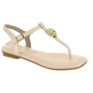 Sandália Infantil Menina Molekinha Tamisa Neo- Creme
