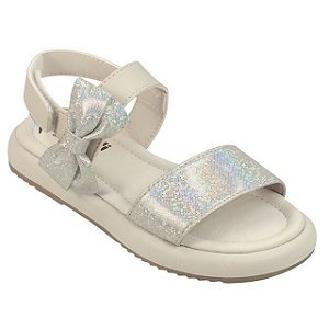 Sandália Infantil Menina Pampili Cora- Nude