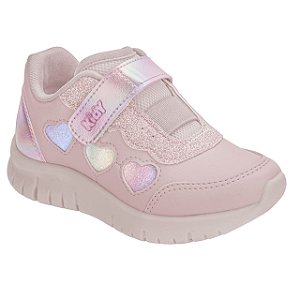 Tênis Infantil Menina Kidy Ultra Flex- Rosa