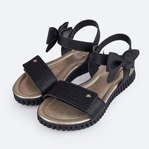 Sandália Infantil Menina Pampili Candy- Preto