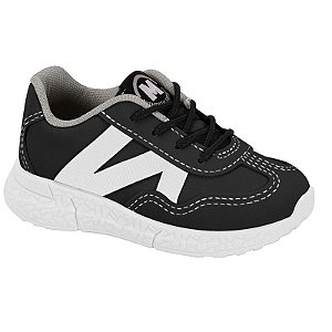 Tênis Infantil Menino Molekinho Floter Neo- Preto/ Branco