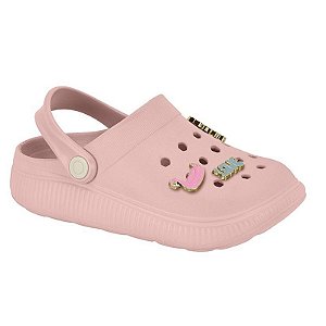 Babuche Infantil Menina Molekinha- Rosa