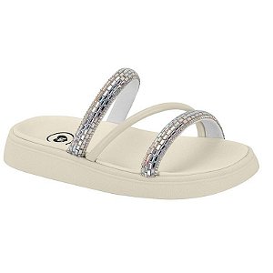 Papete Infantil Menina Molekinha Aurora Boreal- Branco OFF