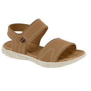 Sandália Infantil Menino Molekinho Floter Rustico- Caramelo/ Caramelo