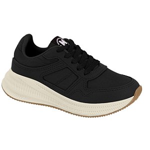 Tênis Infantil Menino Molekinho Boston- Preto/ Branco OFF