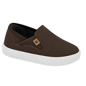 Tênis Infantil Menino Slip Molekino- Café