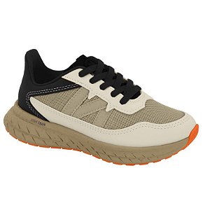 Tênis Infantil Menino Molekinho Neo Guine- Areia/ Preto