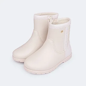 Bota Infantil Menina Pampili Rubi- Nude