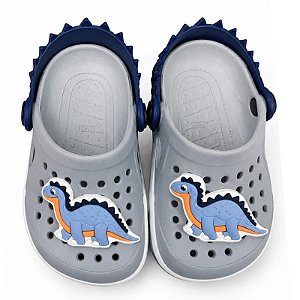 Babuche Infantil Menino Dino Galaxia- Marinho