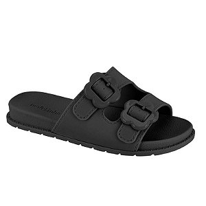 Rasteirinha Infantil Molekinha Charm- Preto