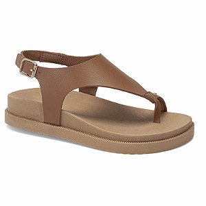 Sandália Infantil Menina Worldcolors Flore- Caramelo