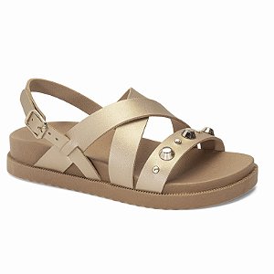 Sandália Infantil Menina Worldcolors- Dourado