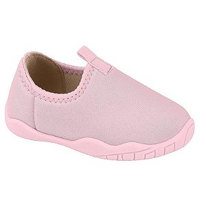 Tênis Infantil Menina Molekinha Baby Lycra- Rosa