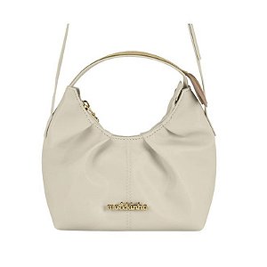 Bolsa Infantil Menina Molekina Soft Bag - Branco OFF/ Dourado
