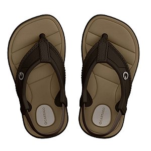 Chinelo Infantil Menino Cartago Aspen- Marrom