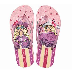 Chinelo Infantil Menina Ipanema Barbie Meu Encanto- Rosa