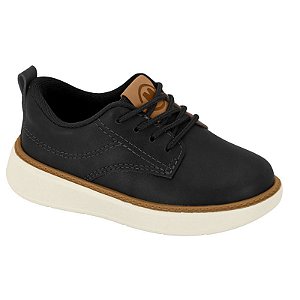 Tênis Infantil Menino Molekinho Monaco- Preto