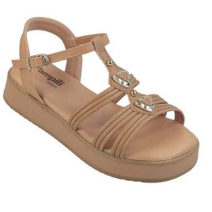 Sandália Infantil Menina Alana- Caramelo
