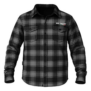 JAQUETA GP TECH CUSTOM XADREZ CINZA