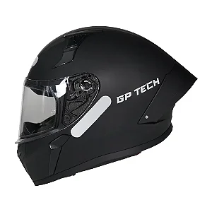 CAPACETE GP TECH SENSE MONO PRETO FOSCO