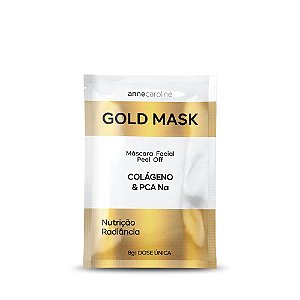 Anne Caroline Gold Mask Máscara FacialPeel Off Colágeno 8g