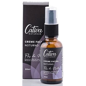 Cativa Creme Facial Noturno Flor Da Noite 30ml